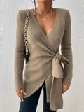 Unity Wrap Knot Side Sweater