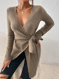 Unity Wrap Knot Side Sweater