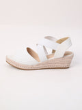 Espadrille Ankle Strap Wedge Sandals