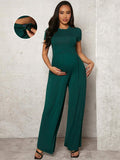 2pcs/Set Tight Top & Elastic Waist Head Pants