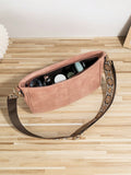 Pink Strap Crossbody Vegan Leather Bag (Copy)