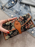 Classic Long Embroidered Wallet