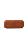 Brown Leather Wallet Shoulder Bag