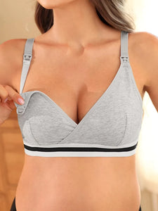 Contrast Binding Nursing Bra