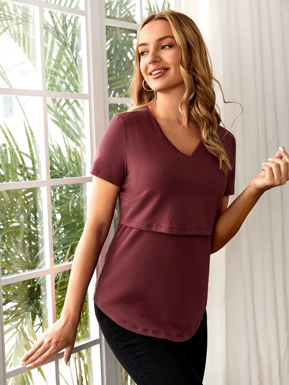 V Neck Nursing Tee